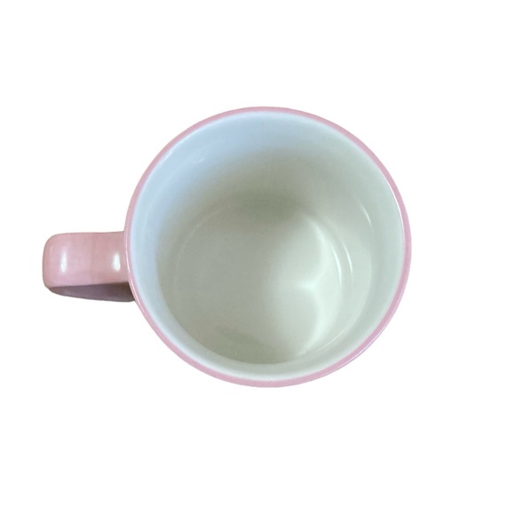 Starbucks Barista Coffee Tea Mug Green Pink Mosaic Tile 2004 Vintage 16oz - Picture 5 of 7